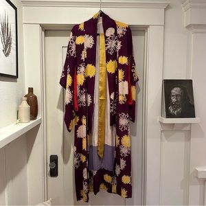 Vintage Silk Kimono OS